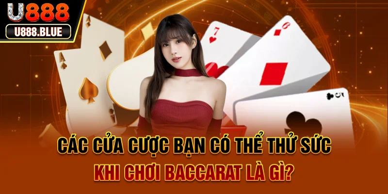 Các cửa cược bạn có thể thử sức khi chơi Baccarat là gì?